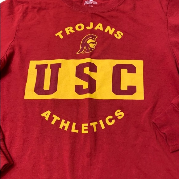 USC | University of Southern California Trojan USC Fight On Shirt Boys Size M - Picture 4 of 7
